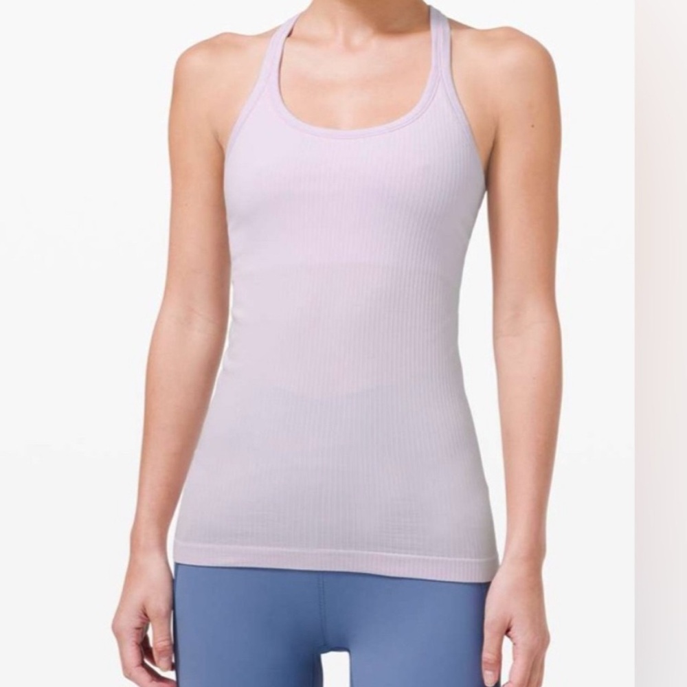 Lululemon Ebb to Street Tank Top Lilac Dew